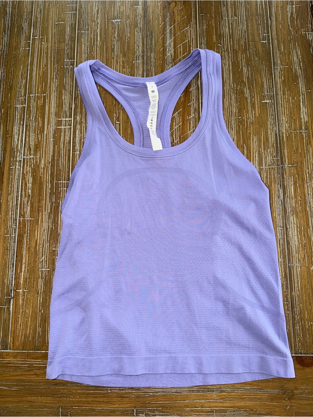 lululemon athletica Lavender swiftly tech tank